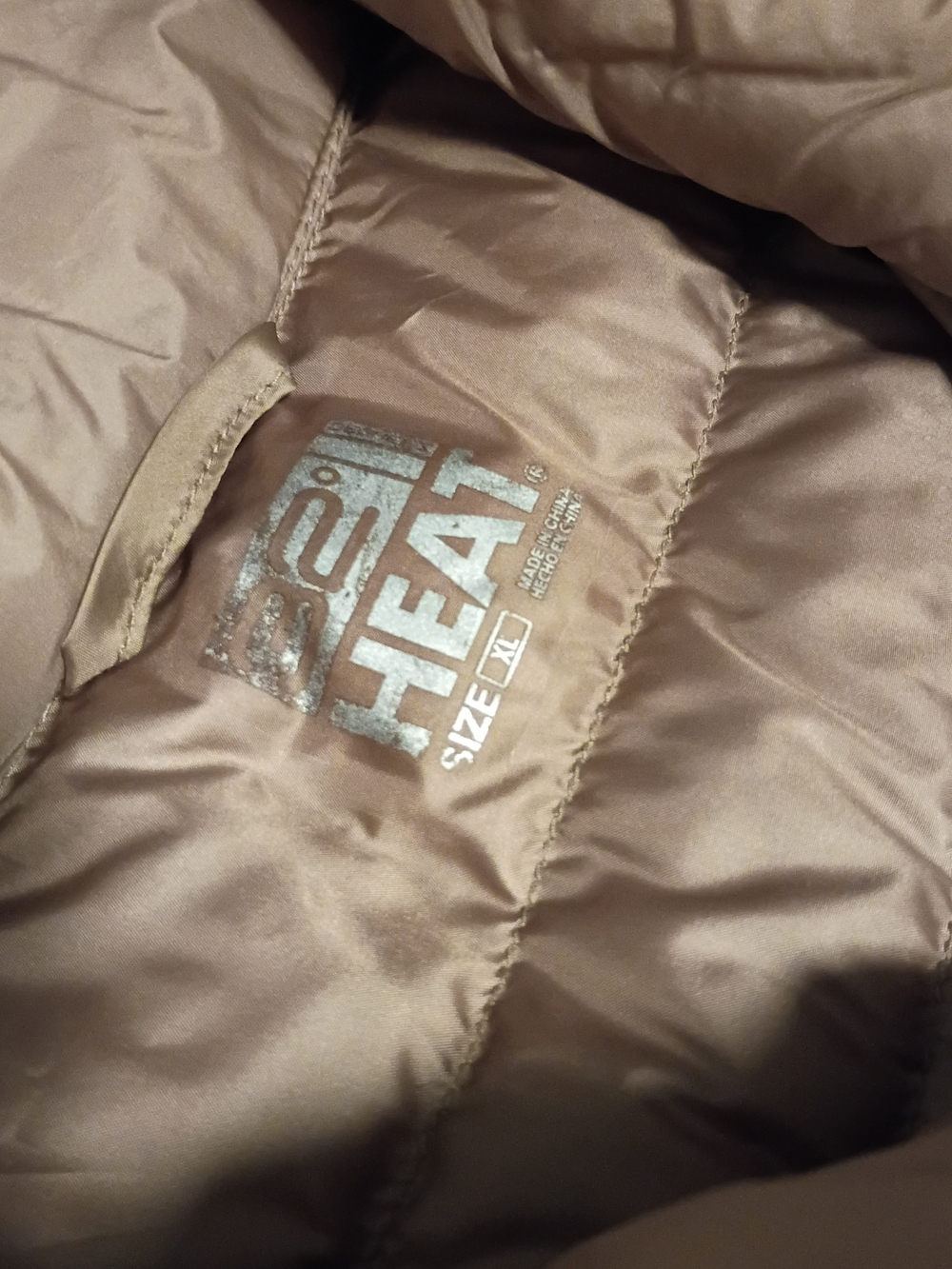 32° Heat Women's Lightweight Quilted Puffer Jacket - Beige - Picture 2 of 10